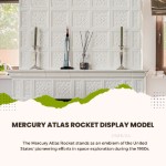 AJ127 Mercury Atlas Rocket Display Model 